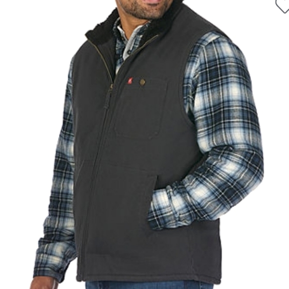 American outdoorsman Jackets & Coats Sherpa Lined Vest Poshmark